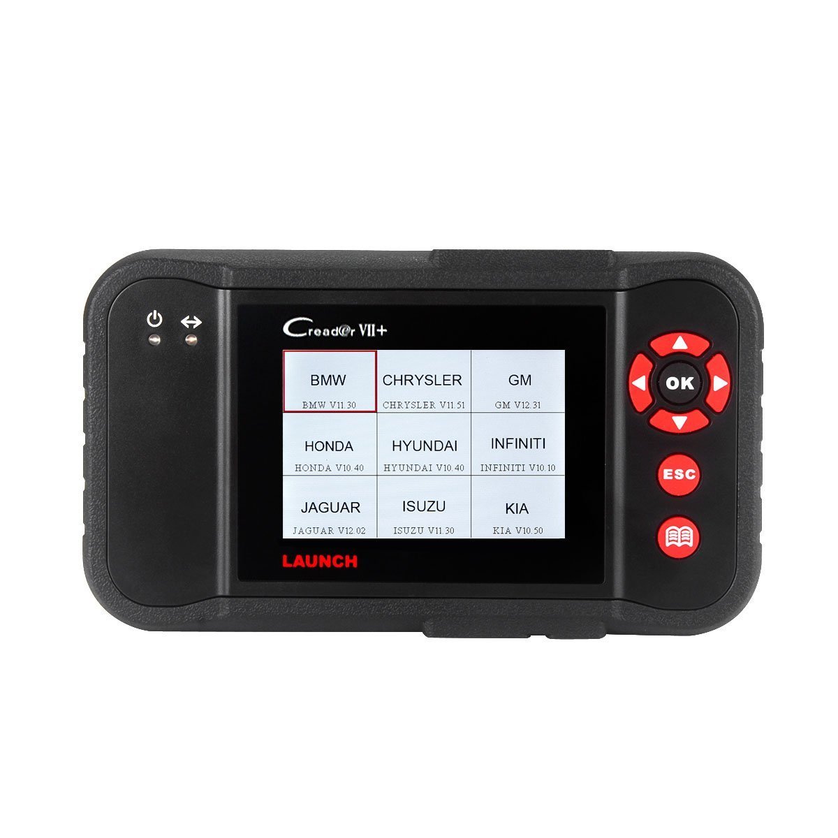 Amazon.com: LAUNCH X431 Creader VII+ (CRP123) Auto Code Reader EOBD, OBD2 Scanner  Scan Tool Testing Engine/Transmission/ABS/Airbag System Update via PC: ...