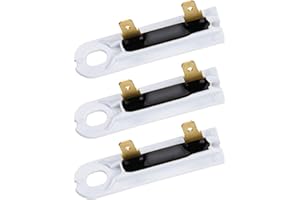 Dryer Thermal Fuse WP3392519 Universal Replacement for Whirlpool Maytag Dryer Thermal Fuse Replaces AP6008325 3388651 694511 WP3392519VP by HXMLS, 3-Pack