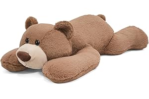 ERXKVS Bear Weighted Stuffed Animals,3.6Lbs Large Stuffed Bear Weighted Plush Throw Pillow,Cute Comfort Item Gift for Both Kids and Adults (23.6")
