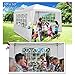 BenefitUSA EZ POP UP Wedding Party Tent 10'x10' Folding Gazebo Beach Canopy W/Carry Bag with sidewalls Side Panel