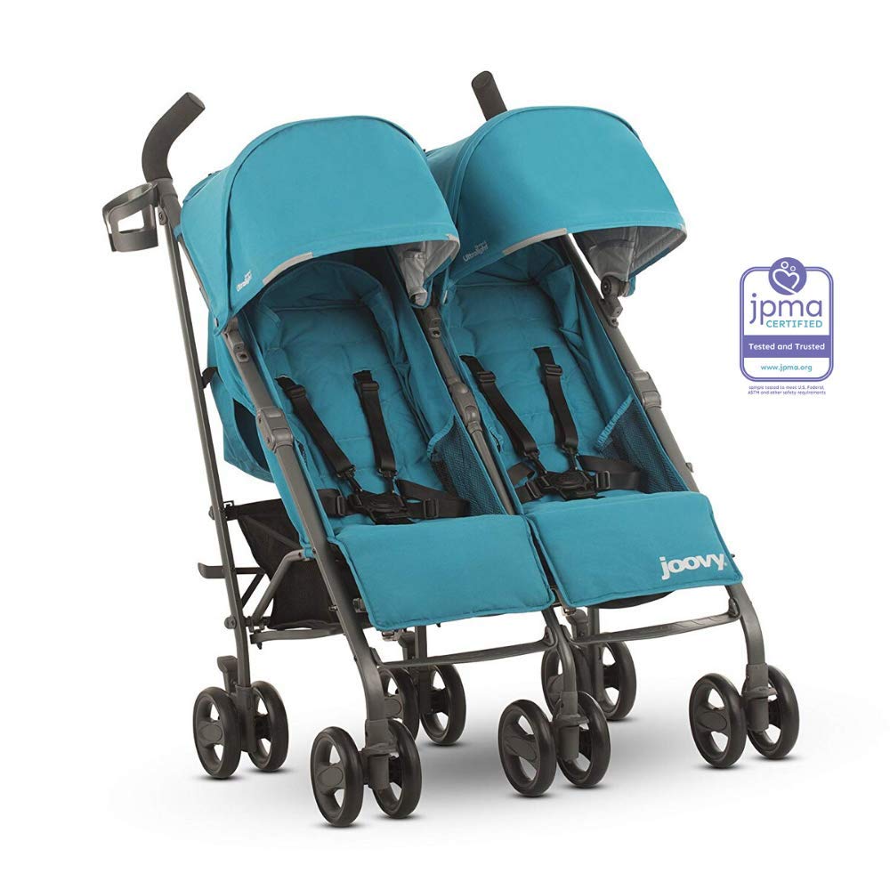Joovy Twin Groove Ultralight Umbrella Stroller Turquoise