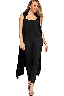 maxi sleeveless cardigan