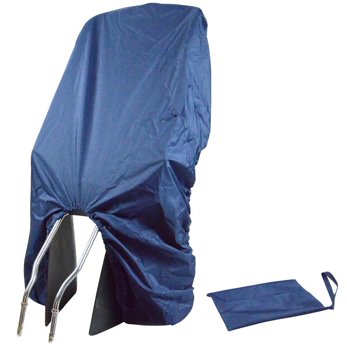 Housse anti-pluie pour siège de vélo enfant de TROCKOLINO - bleu foncé