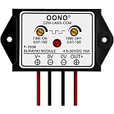 DC 4.5-30V 10Amp Blinking Flasher Module, Normally Open