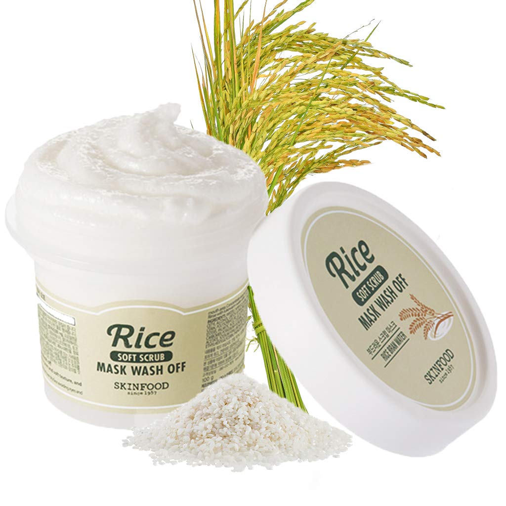 SKINFOOD Rice Mask Wash Off Scrub Mask