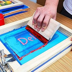 6 PCS 6 Sizes Screen Printing Squeegee,3 Sizes 75
