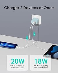 [4 Pack] USB C Charger Block Fast Charging