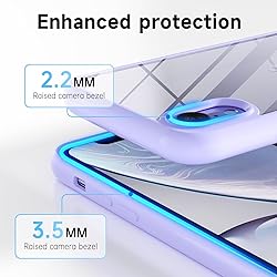 LoeoeL for iPhone XR Case Clear, Transparent Hybrid