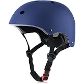 Skateboard Bike Helmet, 3 Sizes for Adult Youth &amp; Kids | Lightweight, Adjustable, Certified Multi-Sport for Bicycle, Inline/Roller Skates, Kick Scooter