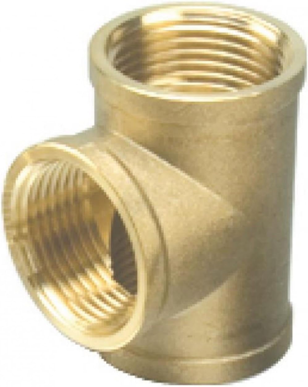 1/4" Brass Female Threaded Tee, Thread Size - 0.25 Inches BSP