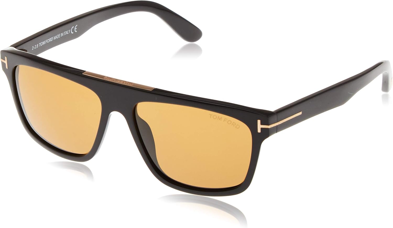 Tom Ford FT0628 01E Shiny Black Cecilio Rectangle