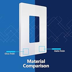 LIDER Matte Finish Decorator Switch