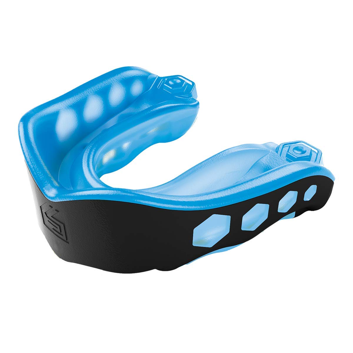 Shock Doctor Unisex's Gel Max Mouthguard, Blue/Black, Adult — image 1