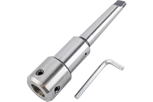 Toolly Industrial Tools Annular Cutter Arbor, Mt2 to 3/4'' Weldon Shank for Drill-Use Annular Cutter on Drill Press