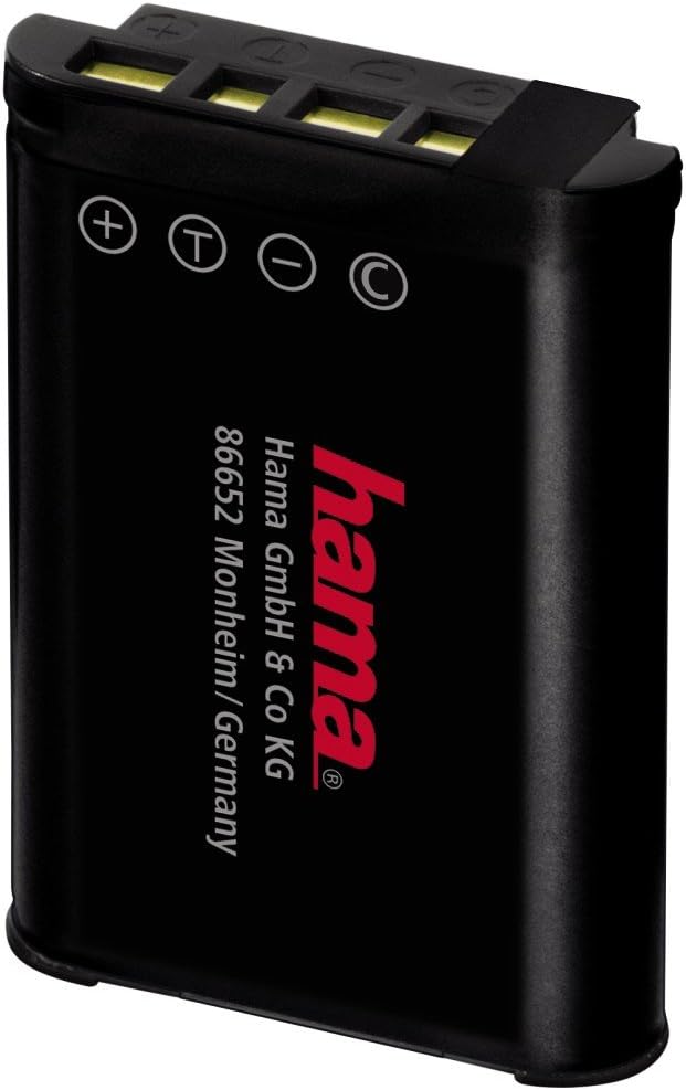 Hama "DP 460" Lithium Ion Battery or Spare for for Sony NP-BX1, black, Pour Sony NP-BX1