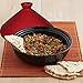 IMUSA USA GKM-61001 GK Ceramic Tagine Pot 2.1-Quart, Red