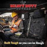 Heavy Duty Covers Front Seat Set Ford Transit Custom 2024+ VW T7 Transporter view 3