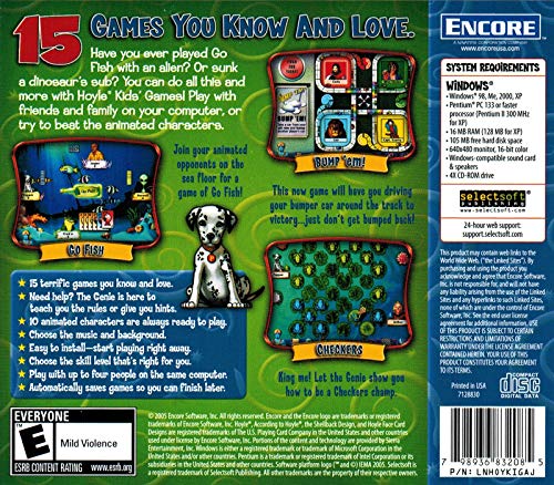 HOYLE KIDS GAMES