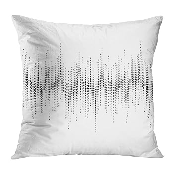 Amazon Com Suklly Throw Pillow Cover Square 16x16 Inch Halftone