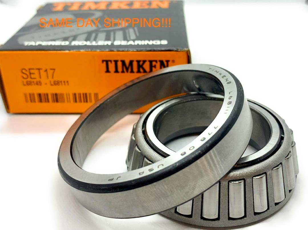Timken Set 17, Set17 (L68149/L68111) Cup/Cone Bearing Set Same Day