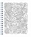 Coloring JournalBook (8.5 x 7 inches) - Side-Bound Notebook - Note taking with a Coloring book twist