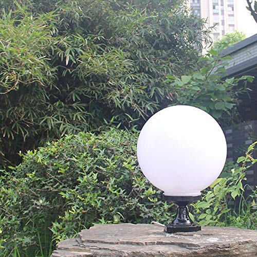 Slreeo Pillar Lampe Gartenbeleuchtung Gartensäule Leuchte Wand Torpfosten Lampe Rasen Lampe Landschaftsbeleuchtung… – Bild 3