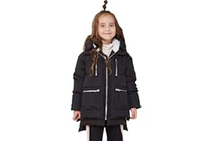 Orolay Children Hooded Down Coat Girl's Quilted Puffer Jacket Boy's Winter Jackets