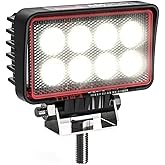 Feniex AM900 Work Light | 8 LED Flood Light, Bright 1 Watt LEDs, SAE Class 1 | Vehicle Driving and Scene Light