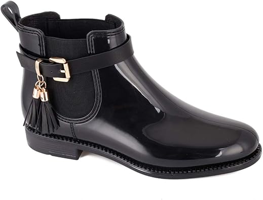 amazon women's ankle rain boots