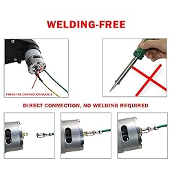 2PCS 24V RS555 35000RPM High-Speed Steel Gears