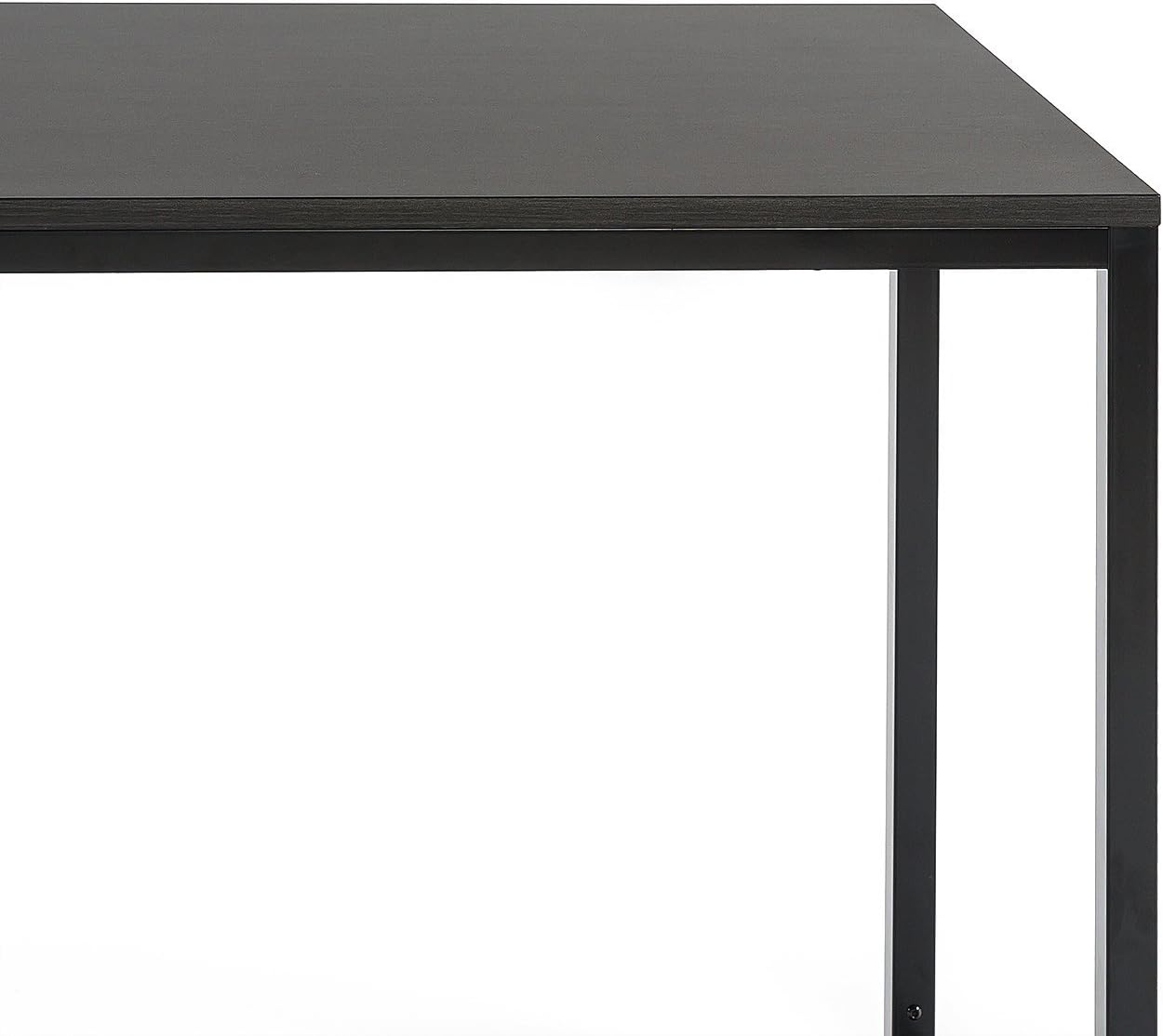 Zinus Jennifer Modern Studio Collection Soho Rectangular Dining Table / Table Only / Office Desk / Computer Table, Espresso: Furniture & Decor