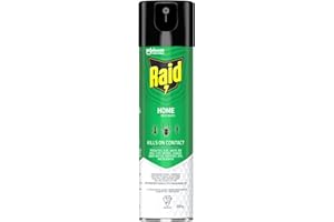Raid Home Insect Bug Killer and Mosquito Repellent, Kills Listed Bugs on Contact, For Indoor and Outdoor Use, 350g
