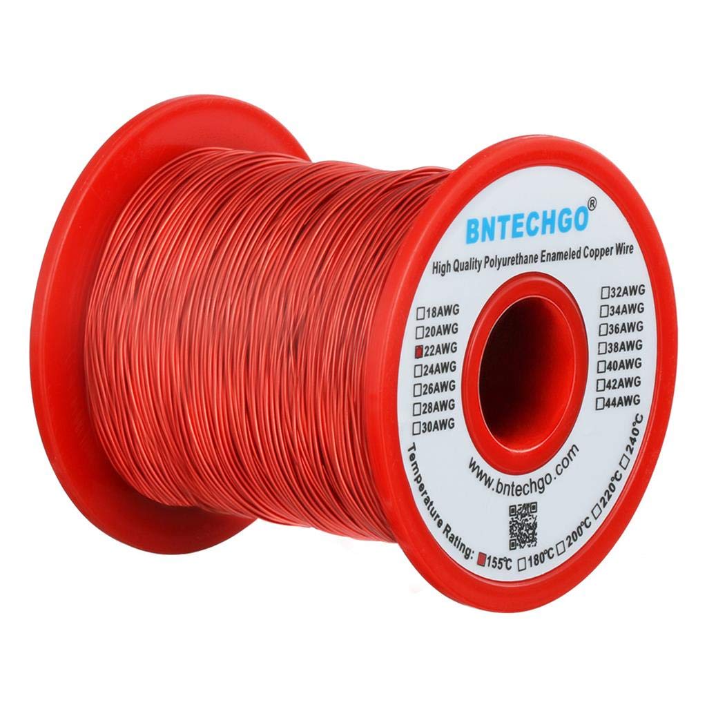 1.0 lb BNTECHGO 22 AWG Wire Enameled Copper Wire Enameled
