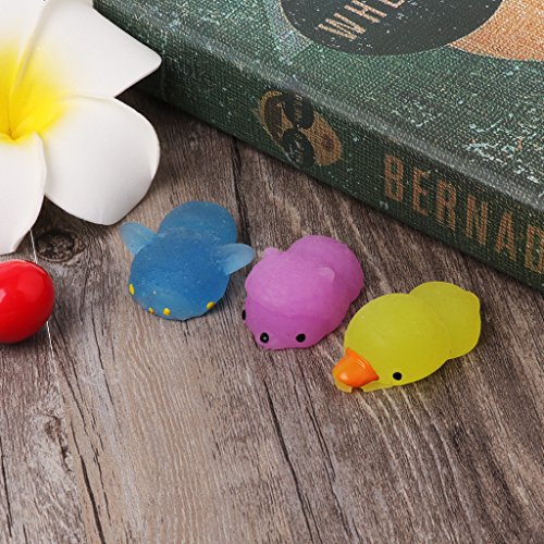 chuwa Cute Mochi Antistress Glow in The Dark Squishy Cat Stress Reliever Toy