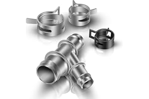 BZUMPERYZ 47157 Coolant Hose Junction Compatible with Cadillac Chevrolet GMC（4 pcs）