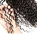 YIROO Hair 10A Brazilian 100% Unprocessed Virgin Kinky Curly Human Hair Weave 3 Bundles Virgin Kinky Curly Hair Extensions Natural Black Color 95-100g/pc (10 12 14inch)
