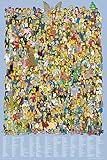 Simpsons-Cast Names Poster 24 x 36in