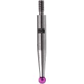 Ruby Ball Tip Measuring Insert for Interapid 312 Dial Test Indicators (0.080" Ruby Ball, 0.65" Length)