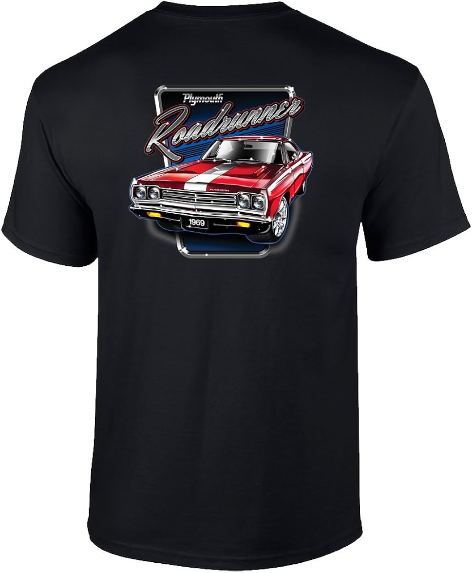 Plymouth Roadrunner 1969 Car Adult T-Shirt