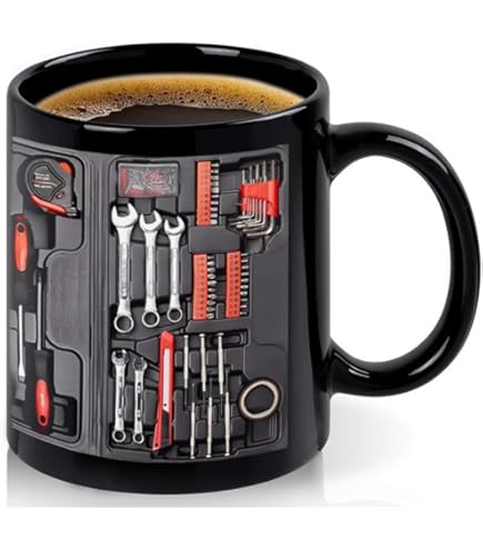 Mechanic Toolbox Mok, 11oz keramische mechanische gereedschappen