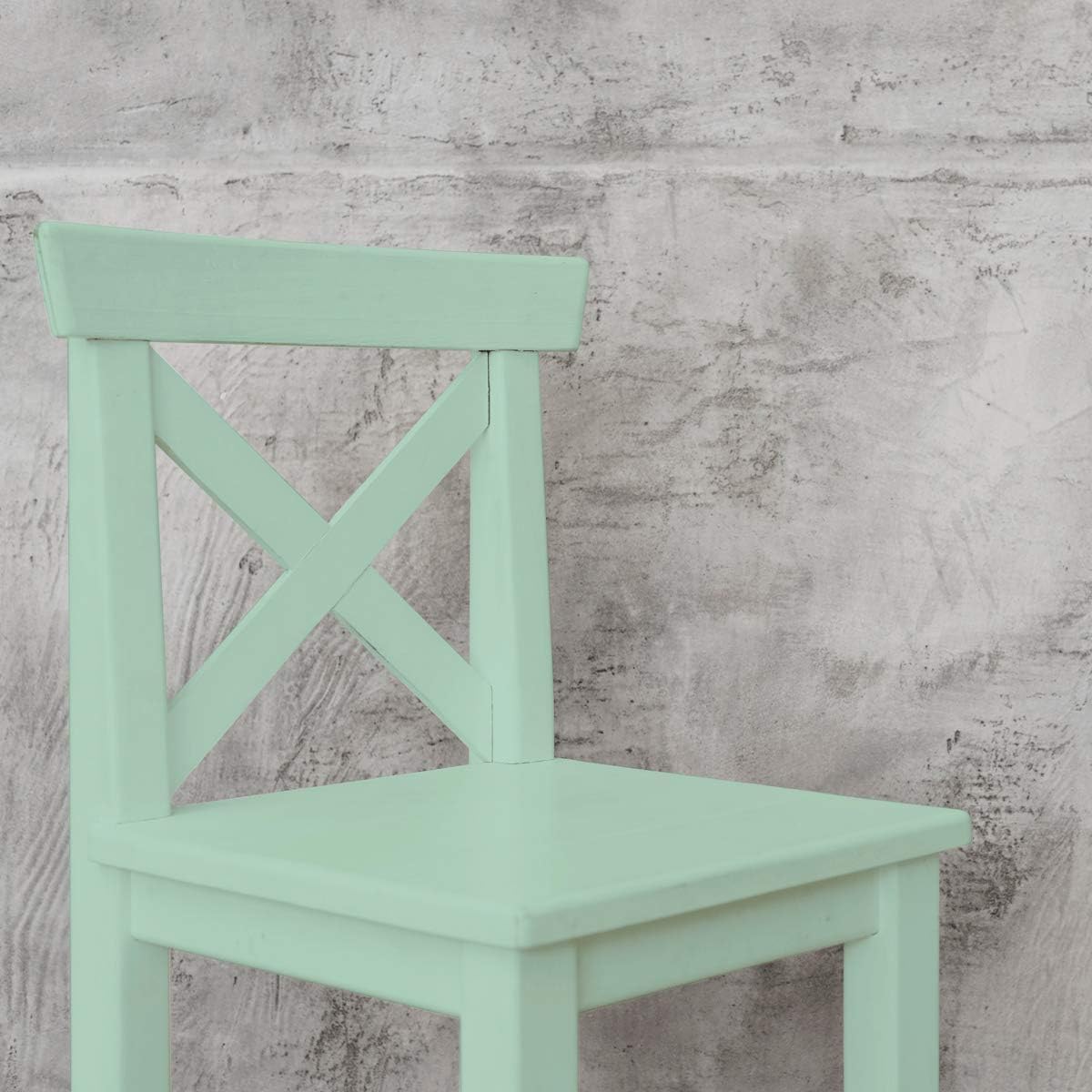Hemway Chalk Paint Soft Blue Smoke Furniture Paint 1L, Matt Finish Shabby Chic, Chalk Furniture & Walls, Quick Dry & 1 Coat - Image 4
