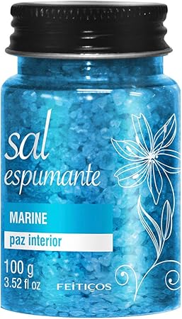 Sal Espumante - Marine - 100 G, Feitiços Aromáticos