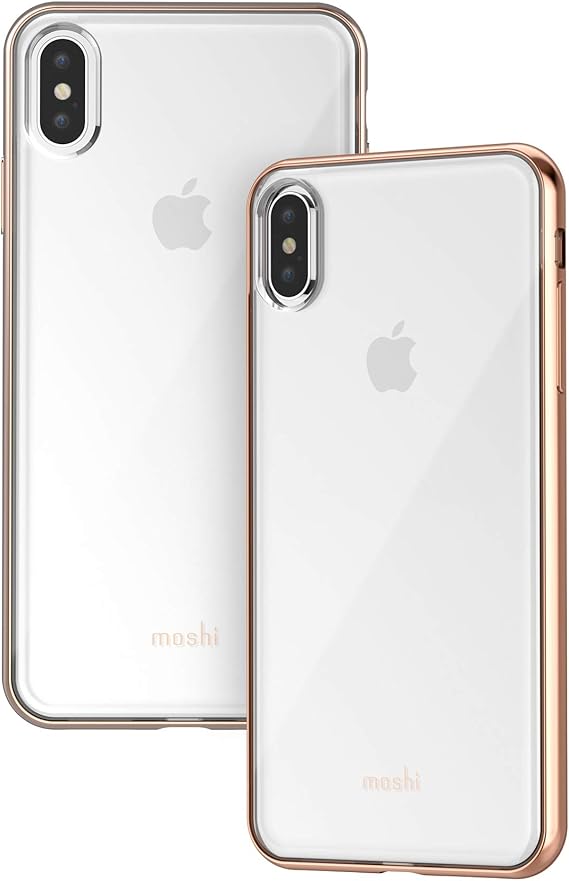 Amazon Com Moshi Vitros Clear Case For Iphone Xs Max Gold