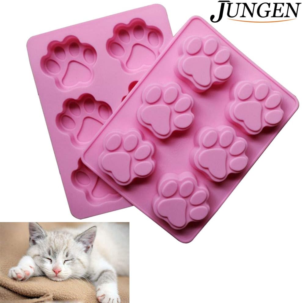 Napravi Rs Rose Jungen Moule En Silicone Forme De Pattes Dours Pour Gateau Chocolat Patisserie 1pcs Moules A Bonbons Et Chocolat Ustensiles A Patisserie