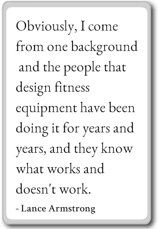 obviamente, Vengo de un fondo, y... - Lance Armstrong citas imán ...
