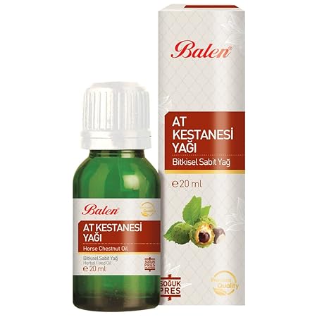 Balen Rosskastanienöl 20 ml - Schluss mit Krampfadern!