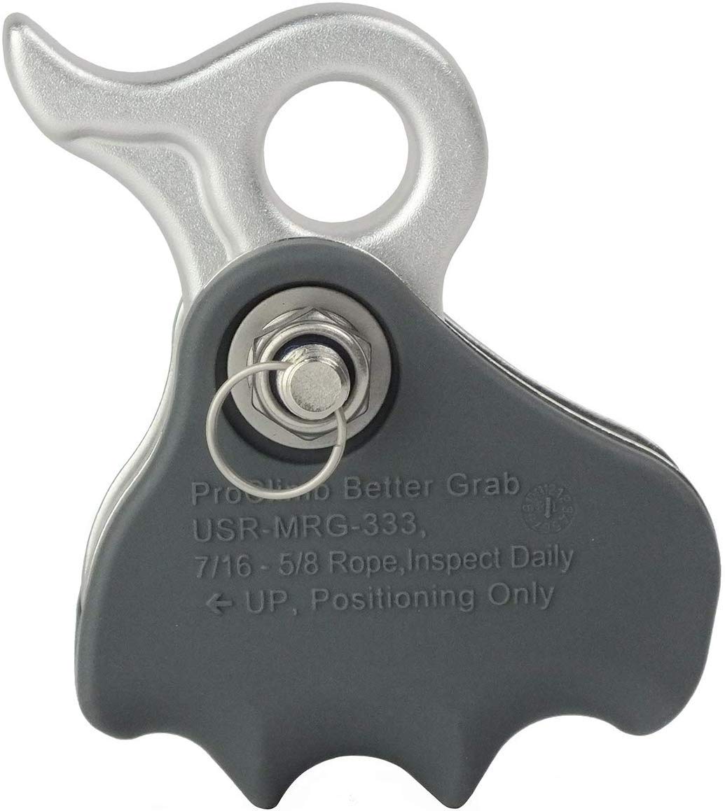 ProClimb Better Grab Steel Core Flipline Kit (5/8 inch x 10 feet) - Adjustable Tree Lanyard, Low Stretch, Cut Resistant – for Fall Protection, Arborist, Tree Climbers: Industrial & Scientific