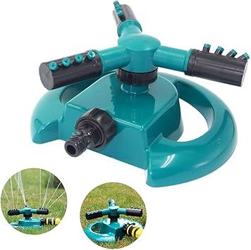 Festnight Sprinkler Rotierende Rasensprinkler Gartensprinkler
