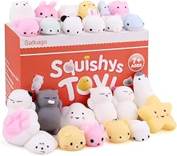 Satkago Mochi Squishys Toys, 20 Pcs Mini…
