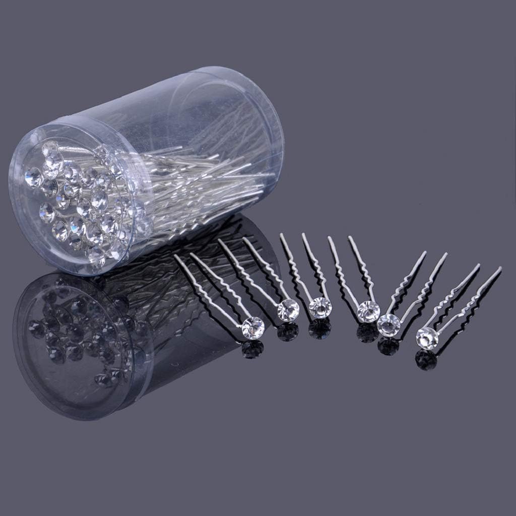 diamante hair clips for weddings